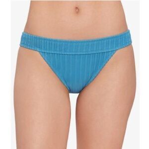 Salt + Cove Juniors' Mesh Ribbed
Banded Bikini Bottoms Swimsuit New M Blue